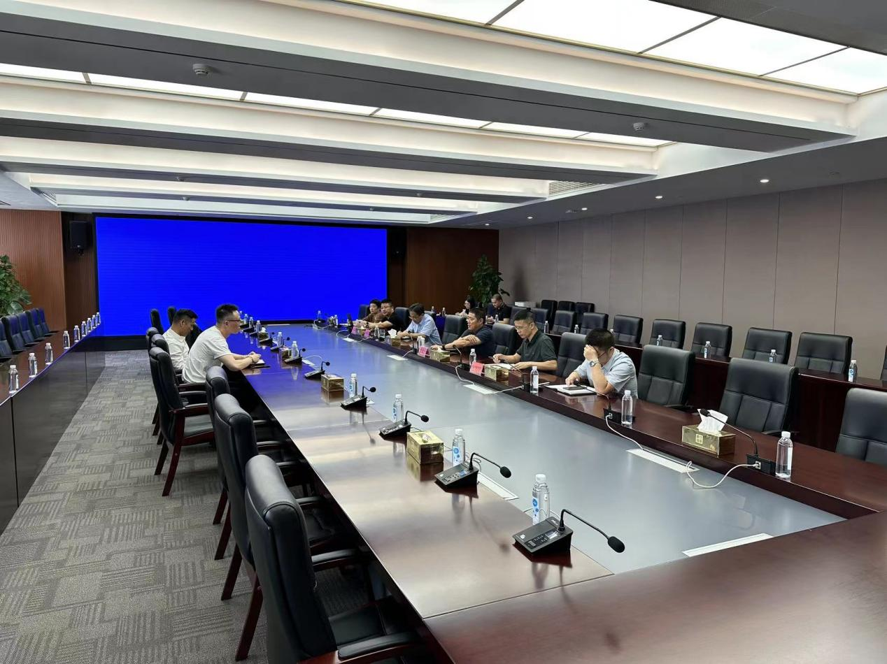 电子娱乐平台游戏与杭州市交通投资集团共商合作事宜